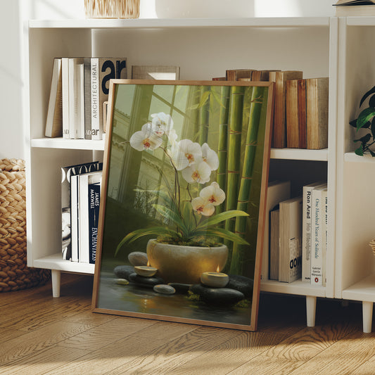 Bamboo Grove Holds Orchid Dreams