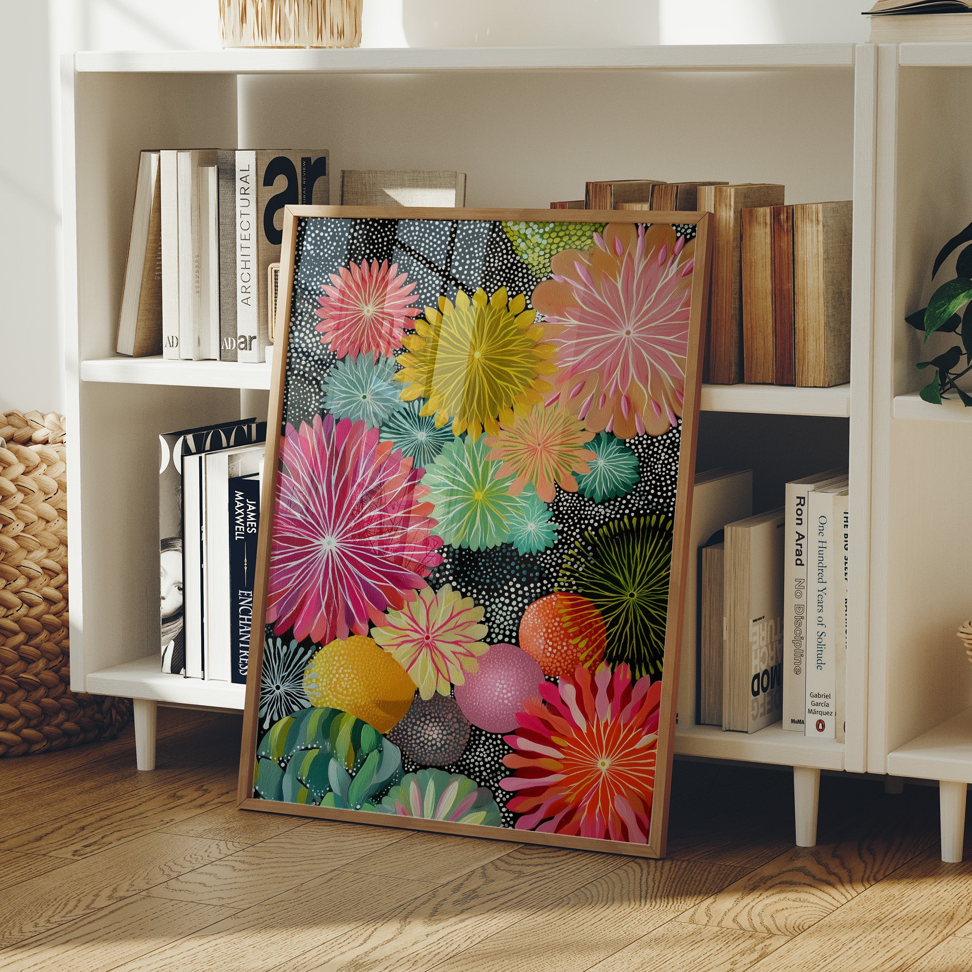 Starbursts Dance In Rainbow Gardens