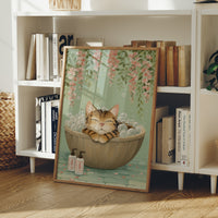 Bubble Bath Under Cherry Blossoms