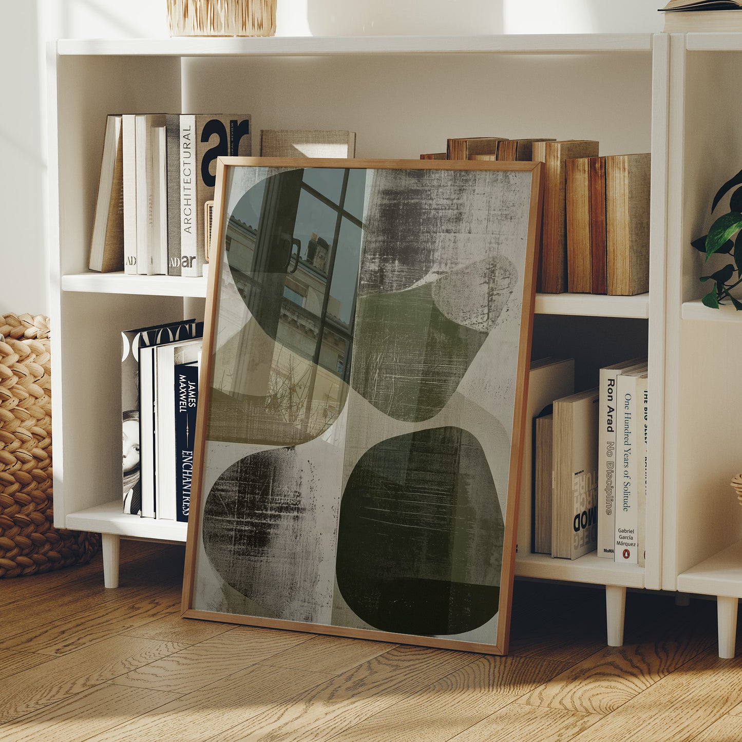 Olive Circles Dance In Light