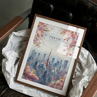 Cherry Blossoms Crown Tokyo's Steel Heart