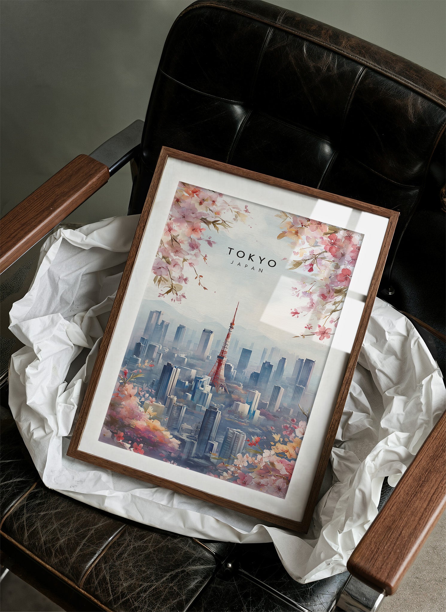 Cherry Blossoms Crown Tokyo's Steel Heart
