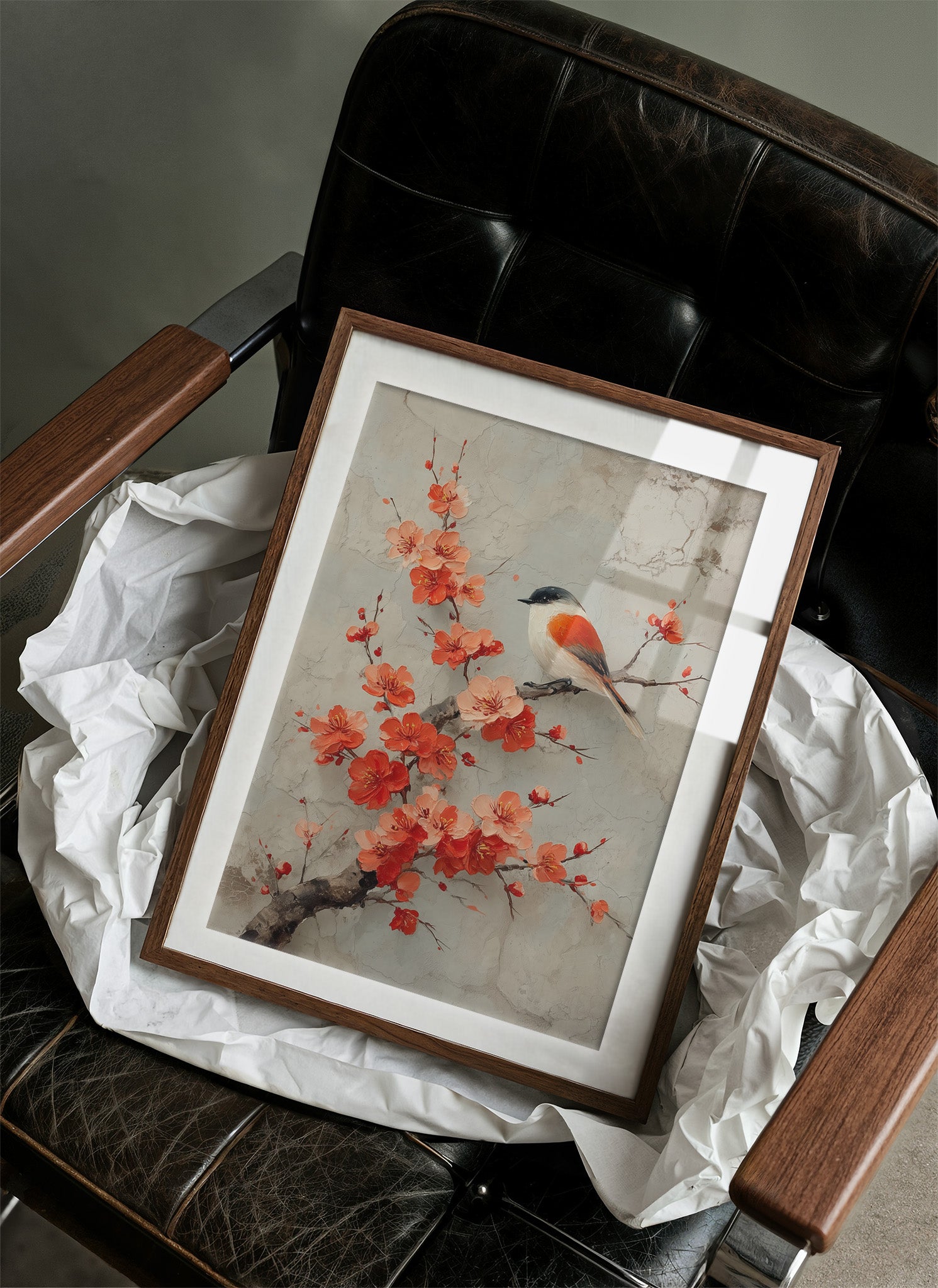 Plum Blossoms Welcome Spring's Song