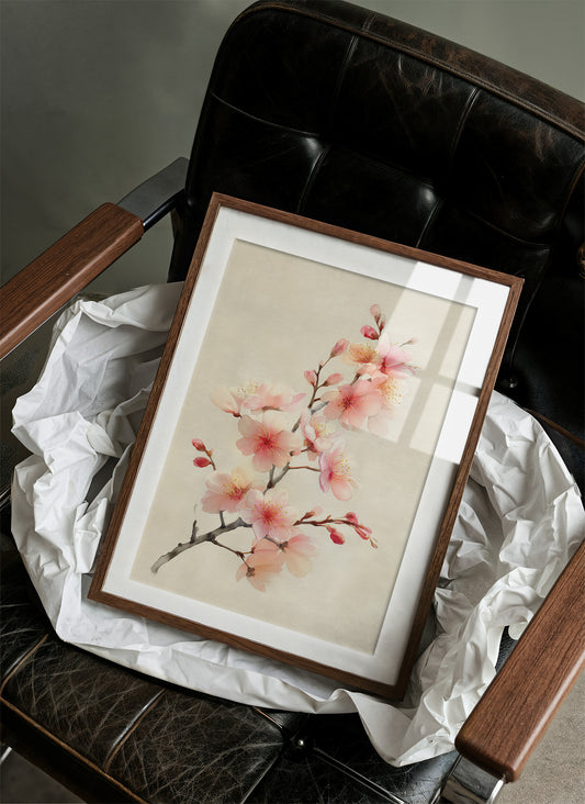 Cherry Blossoms Above Evening Spirits