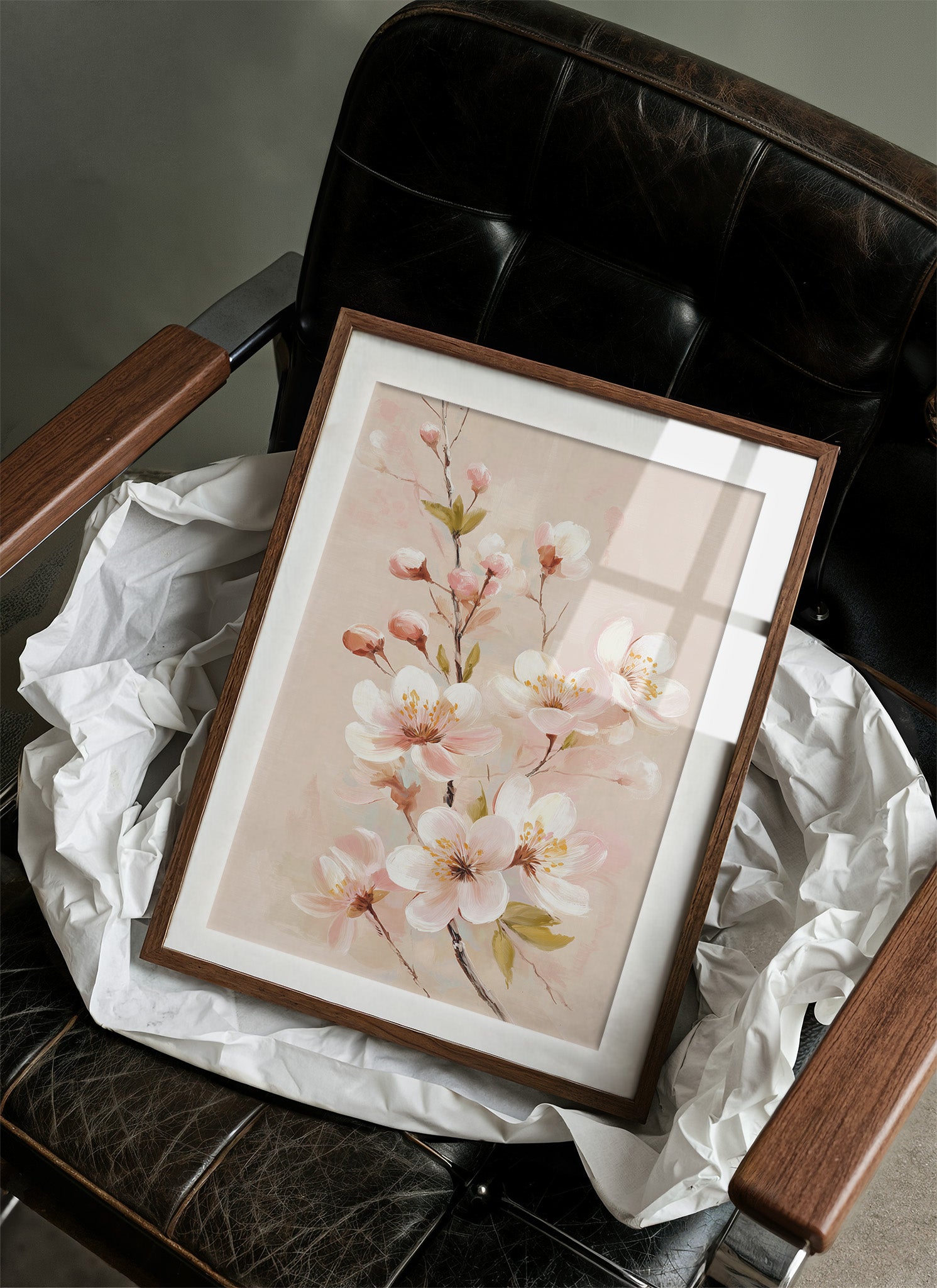 Cherry Blossoms Dance In Morning Light