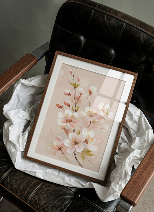 Cherry Blossoms Dance In Morning Light