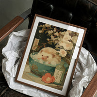 Hedgehog's Cherry Blossom Tea Party