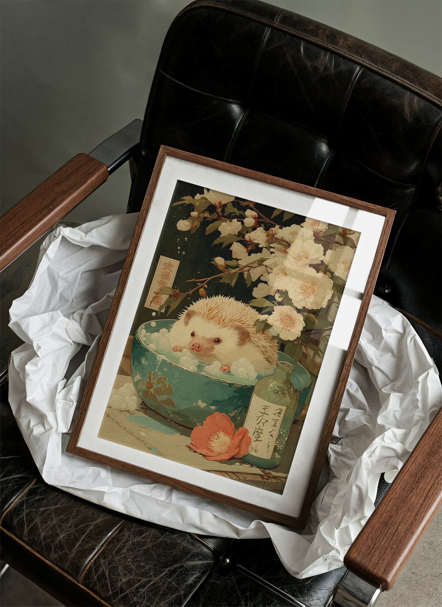 Hedgehog's Cherry Blossom Tea Party