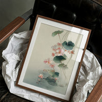 Lotus Petals Dance Above Water