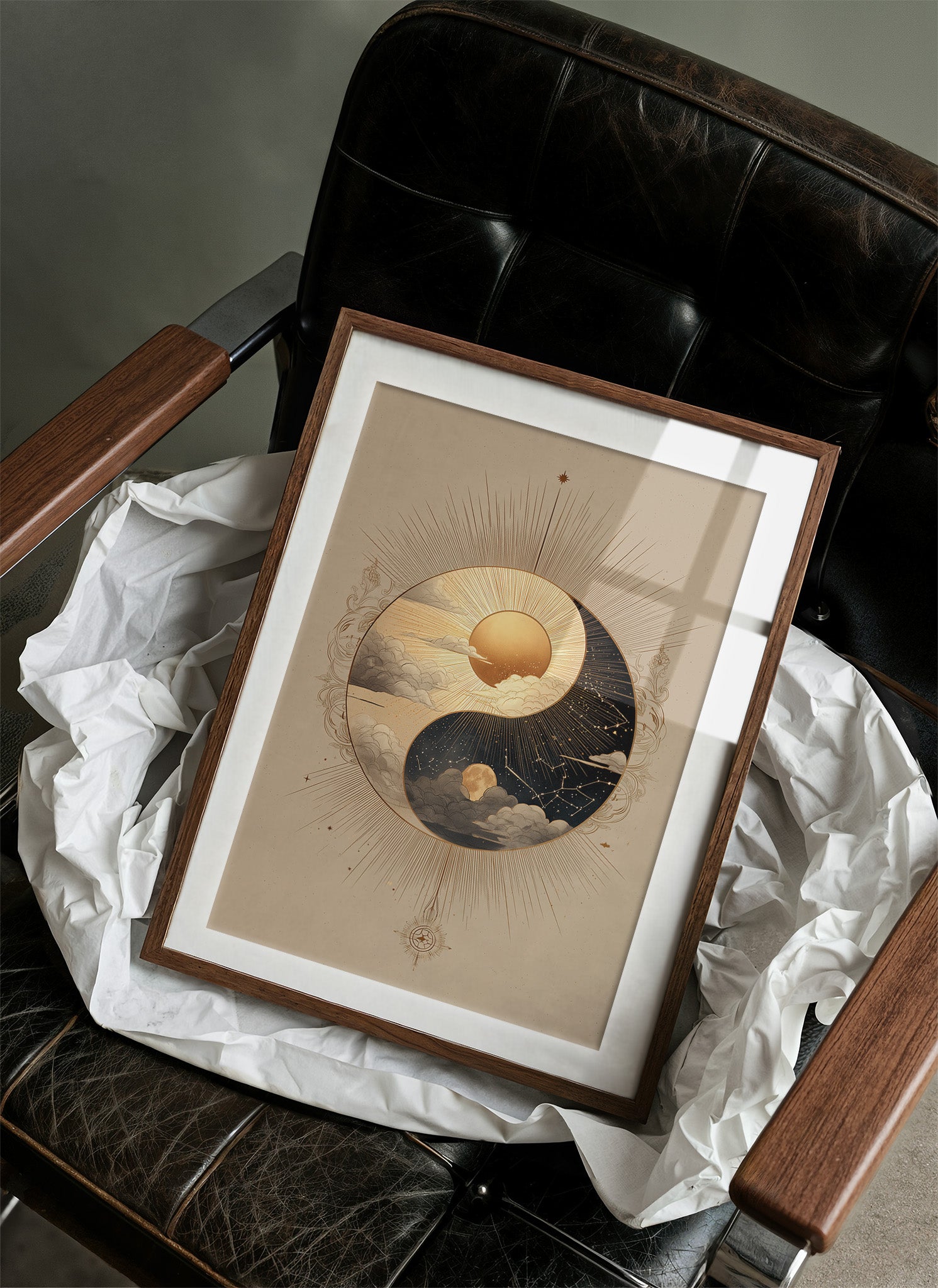 Sunlit Balance In Urban Sanctuary