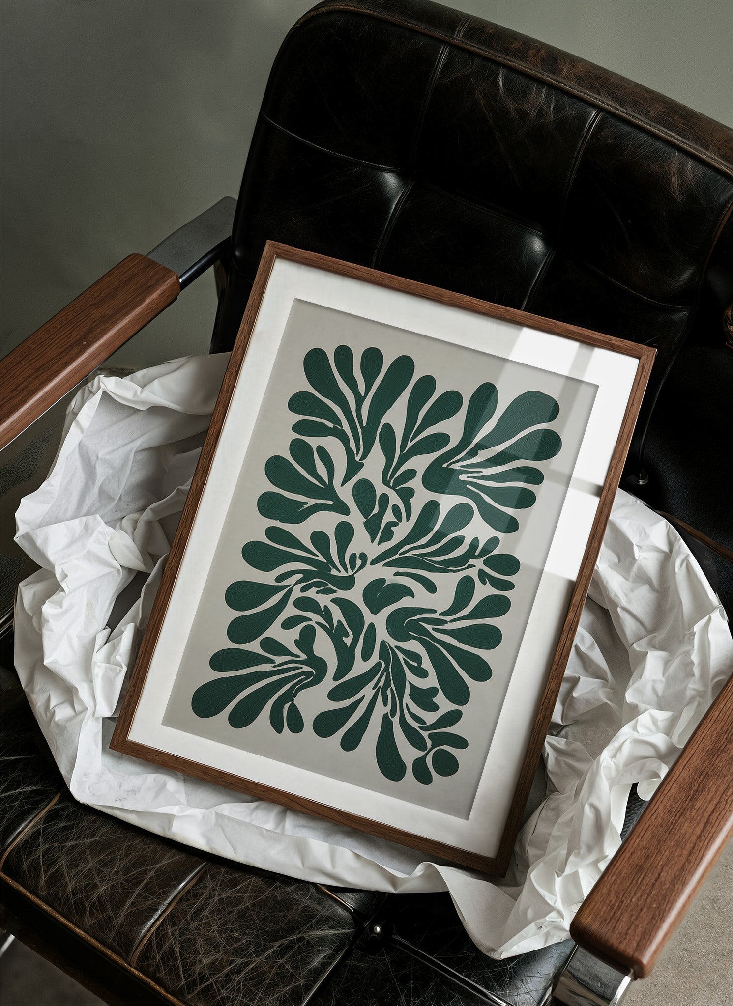 Emerald Petals Dance In Light