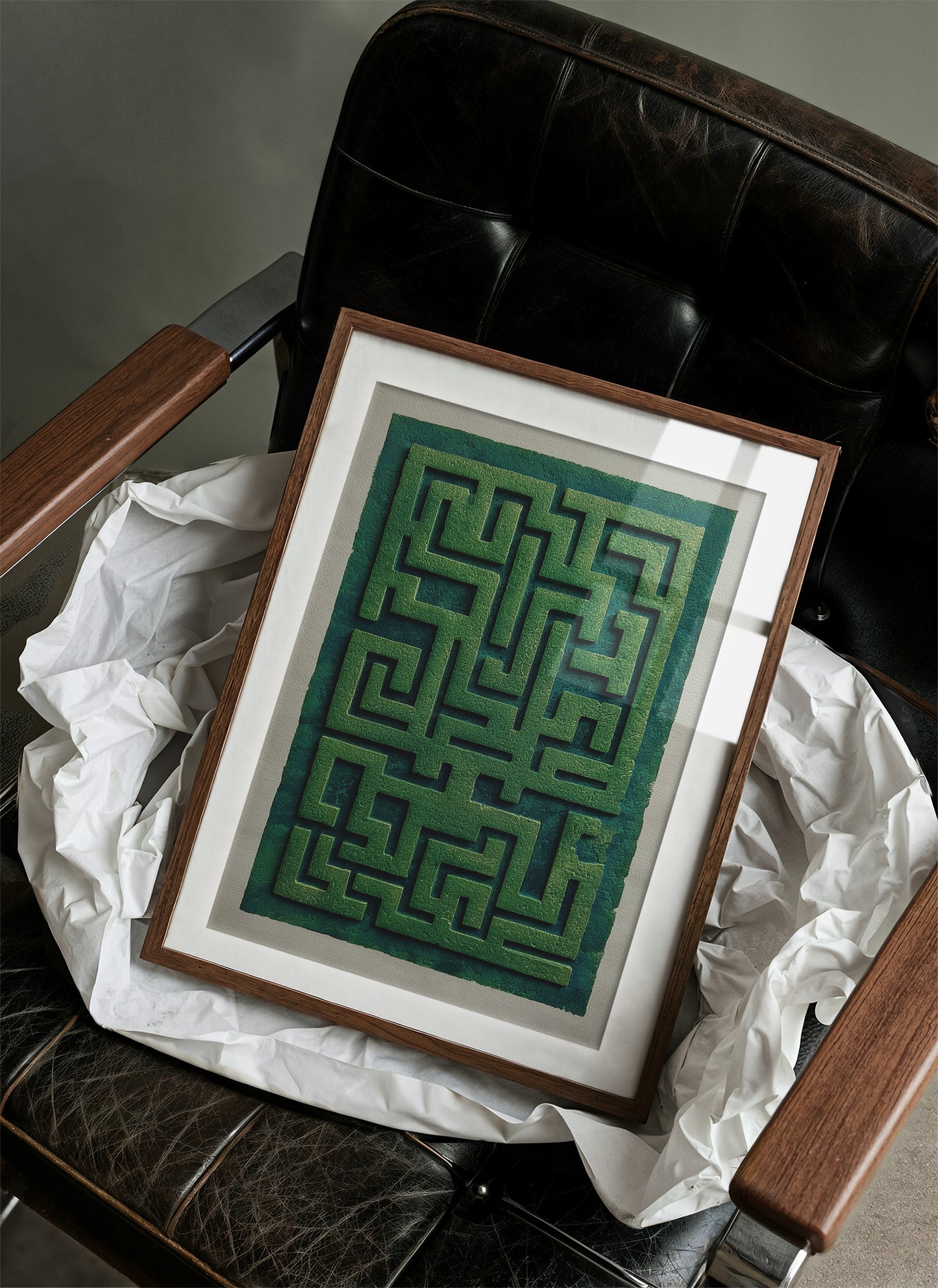 Emerald Paths Wind Through Time