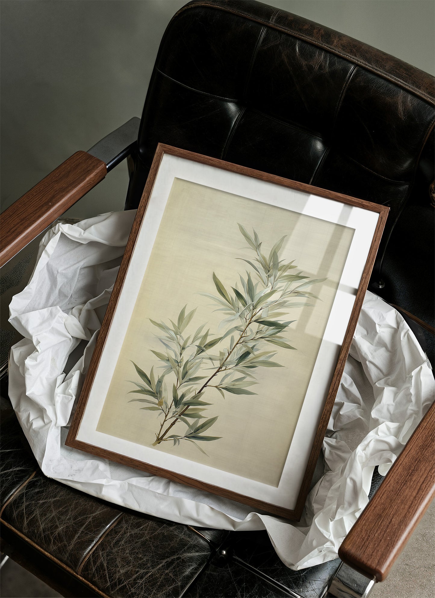 Bamboo Leaves Dance In Morning Light