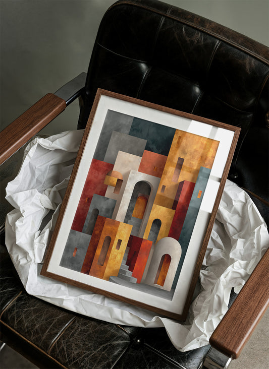 Geometric Cities Dance In Rust