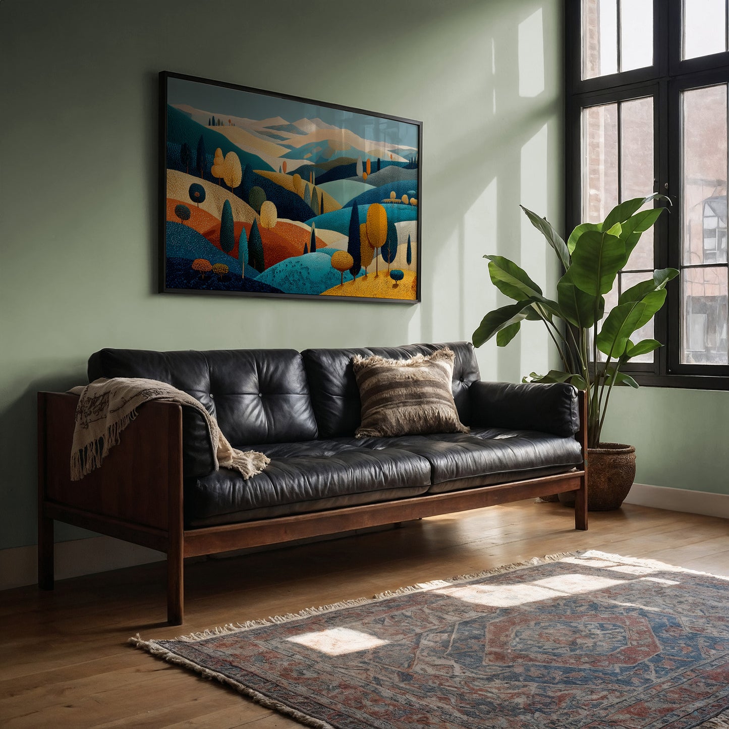 Tuscan Hills Wear Autumn's Colors