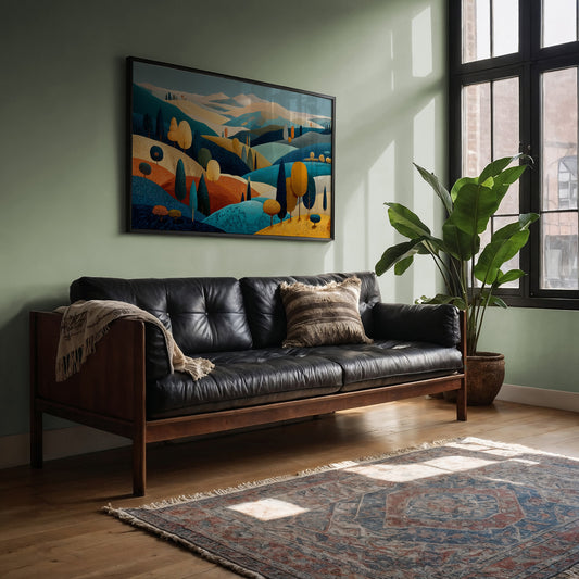 Tuscan Hills Wear Autumn's Colors