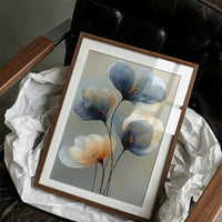 Indigo Petals Dance At Dawn