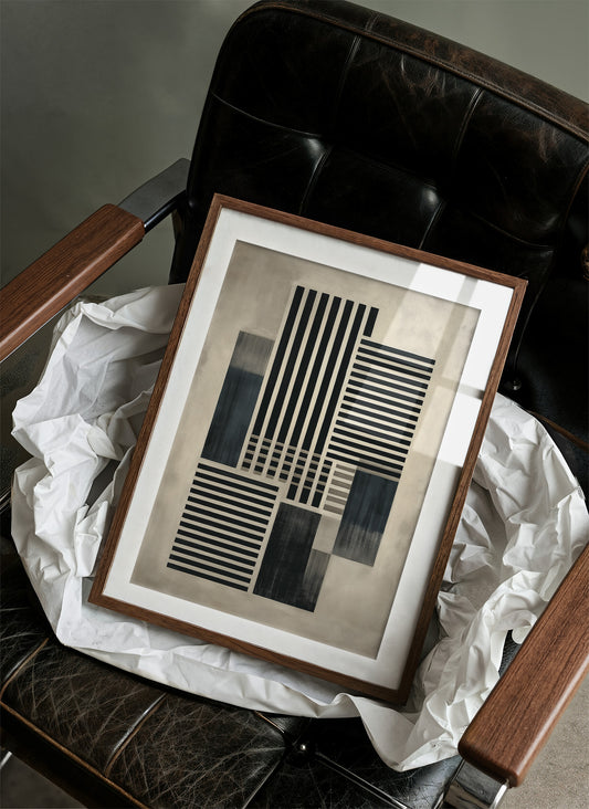 Urban Lines Dance In Monochrome