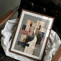 Modernist Forms Dance In Sunlight