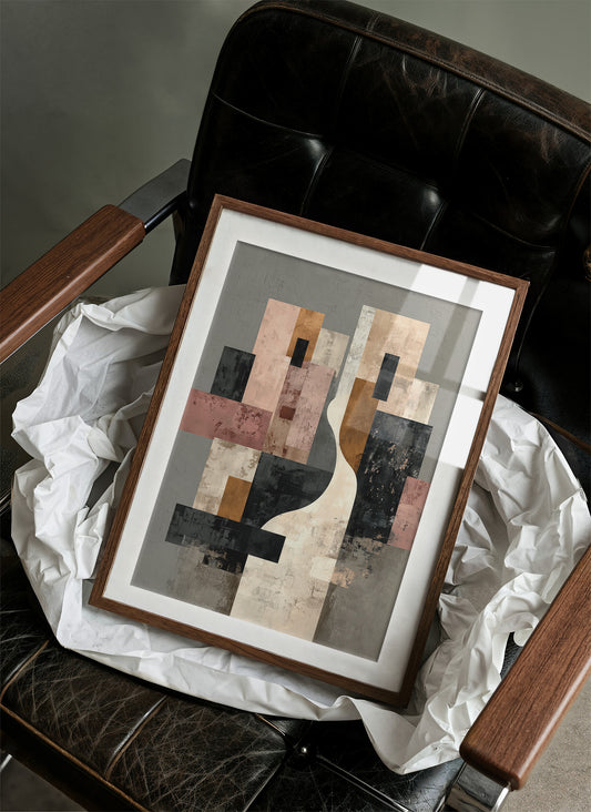 Modernist Forms Dance In Sunlight