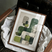 Moss Shapes Dance In Morning Light