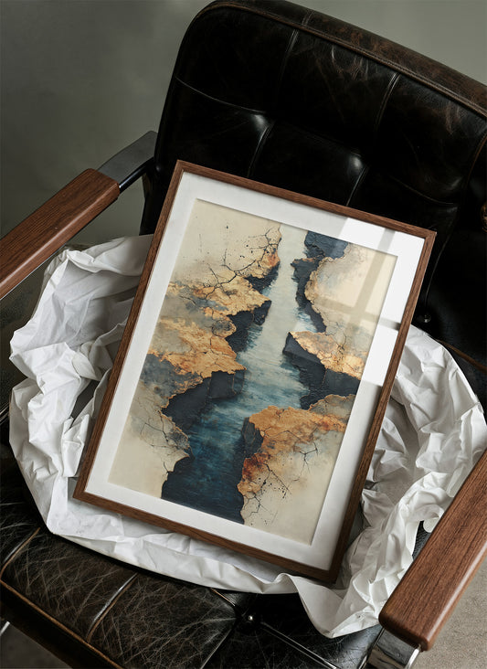 Ancient Rivers Carved These Shores