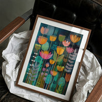 Tulips Toast The Evening Light