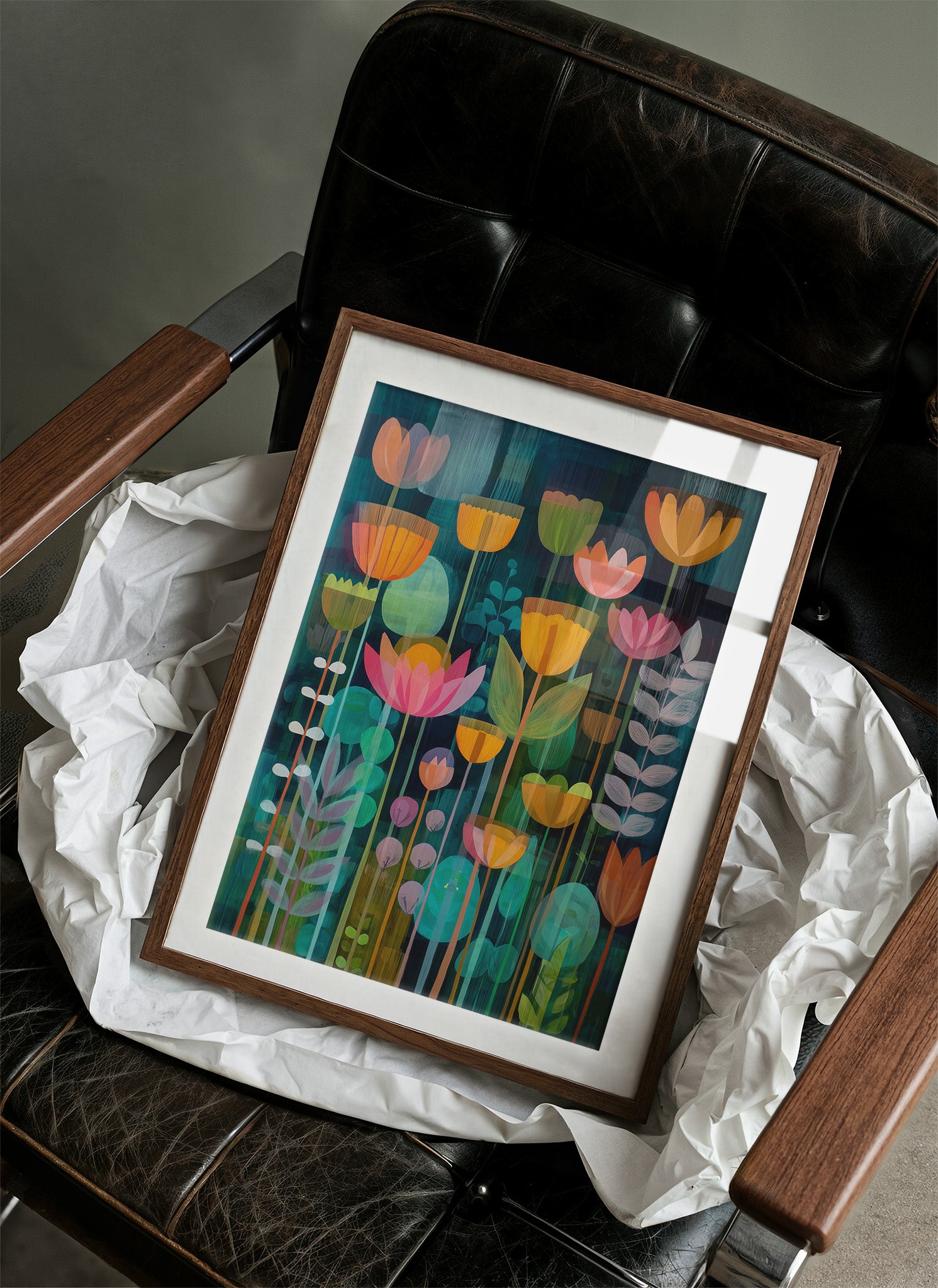 Tulips Toast The Evening Light