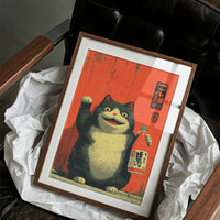 Lucky Cat Tends The Bar
