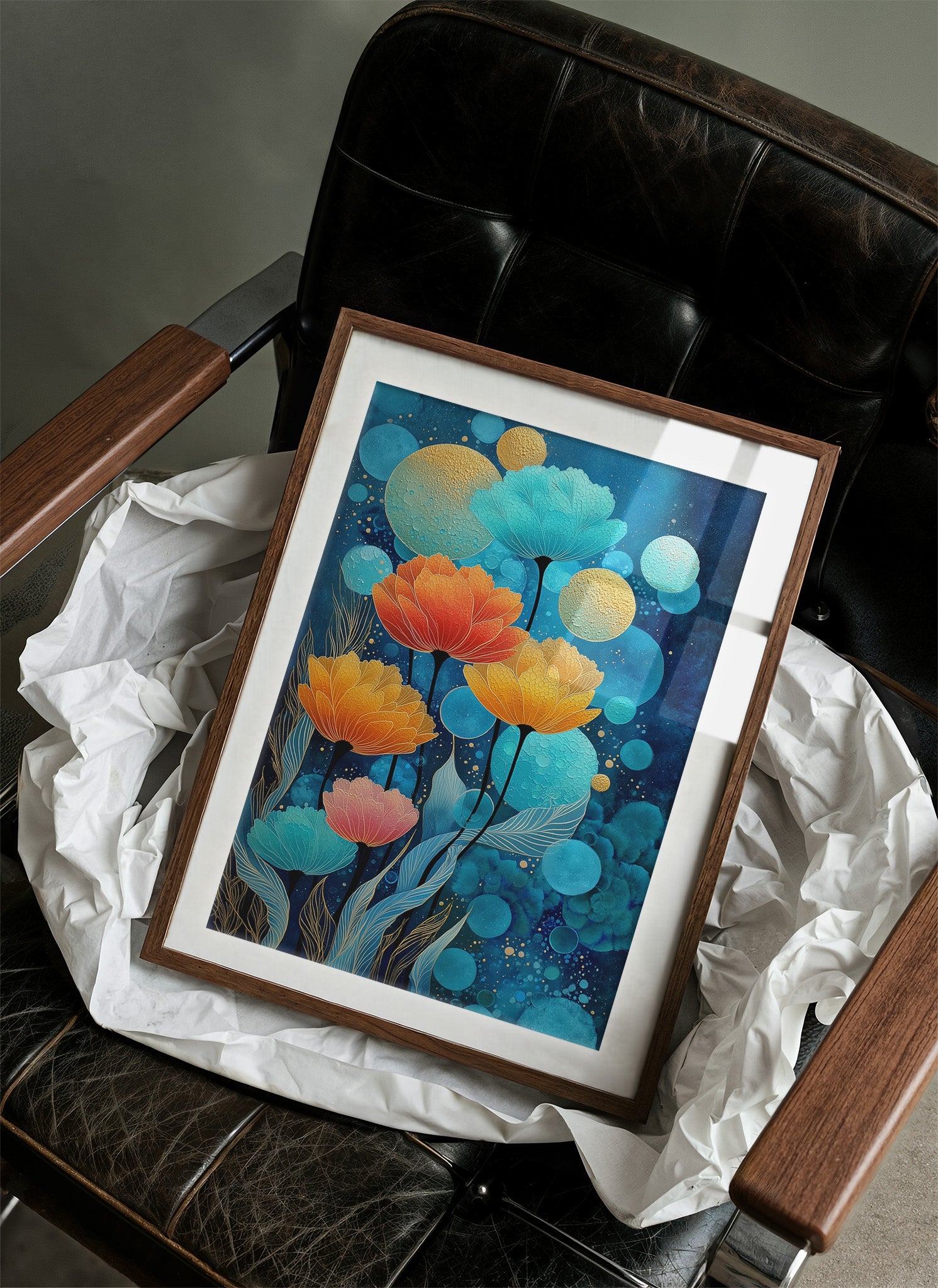 Poppies Dance In Midnight Waters