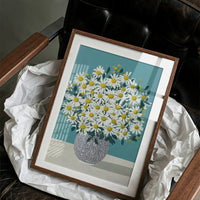 Daisies Dance In Morning Light