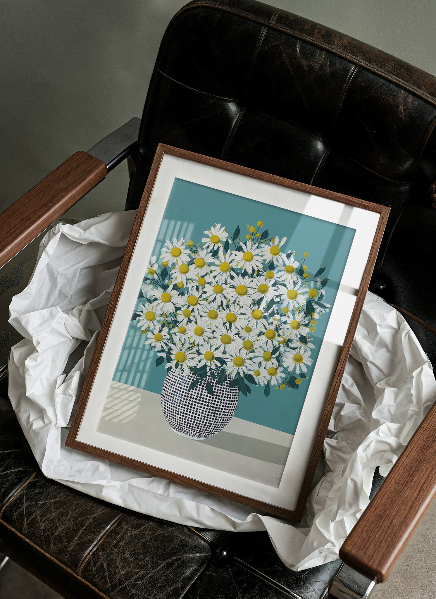 Daisies Dance In Morning Light