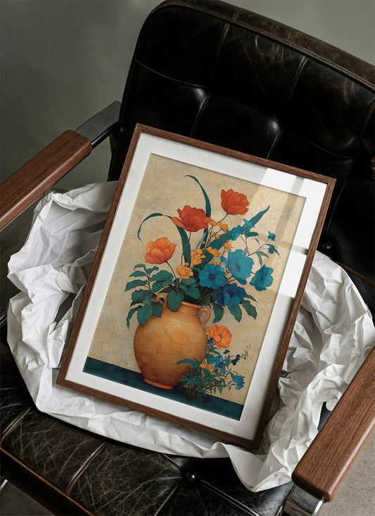 Terracotta Tales In Teal And Orange