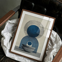 Blue Circles Dance In Morning Light