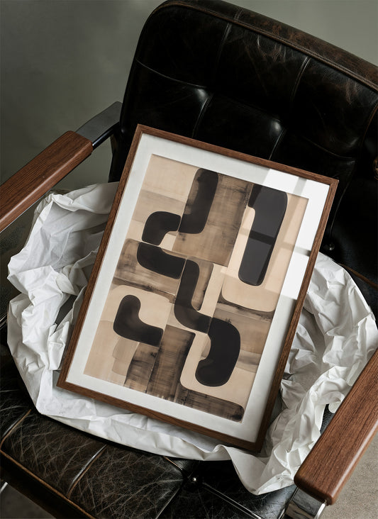 Modern Paths Cross In Neutral Light