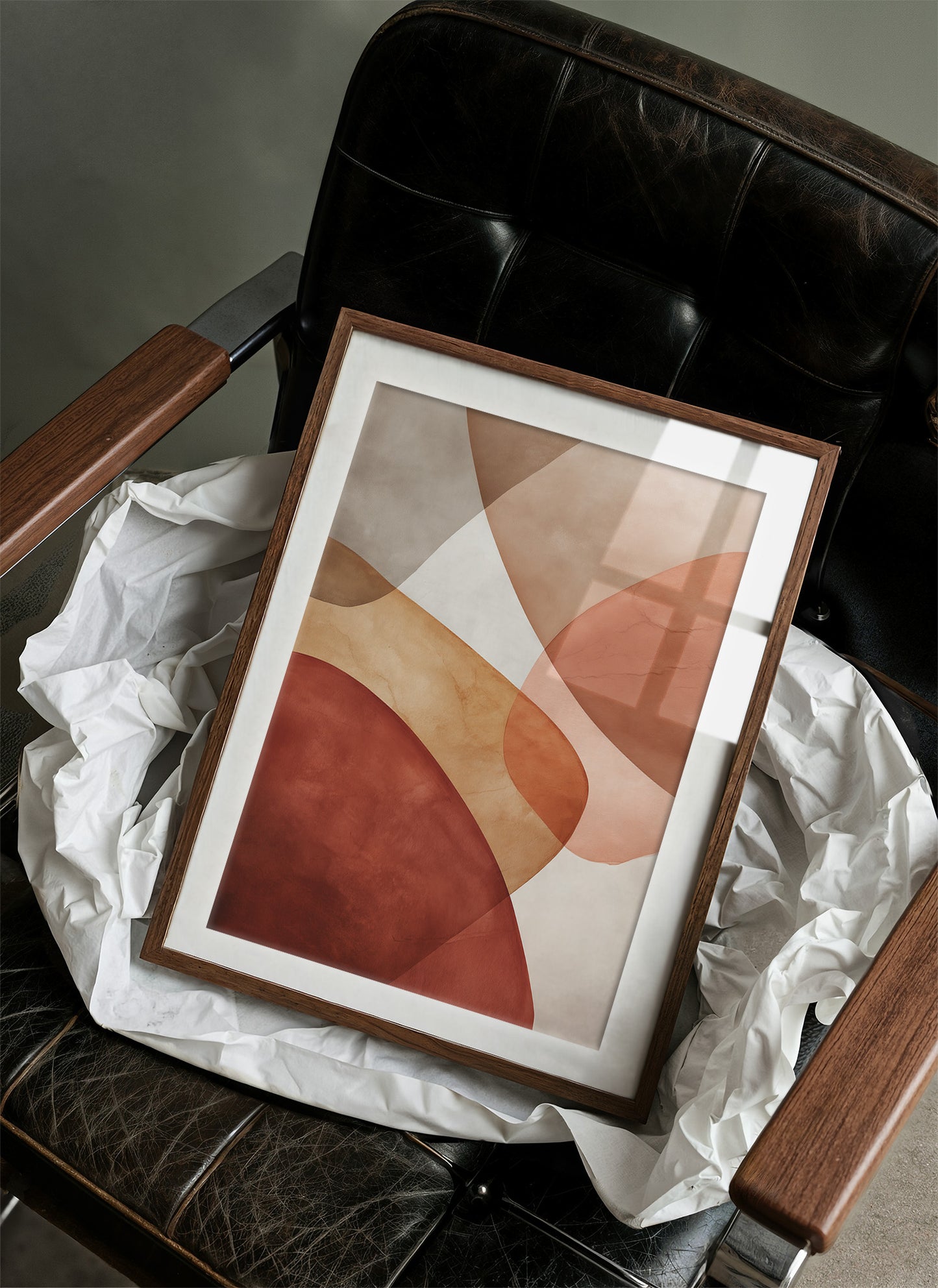 Terracotta Curves Meet City Light