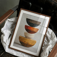 Stacked Bowls Above City Spirits