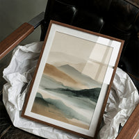 Misty Peaks Paint Their Stories