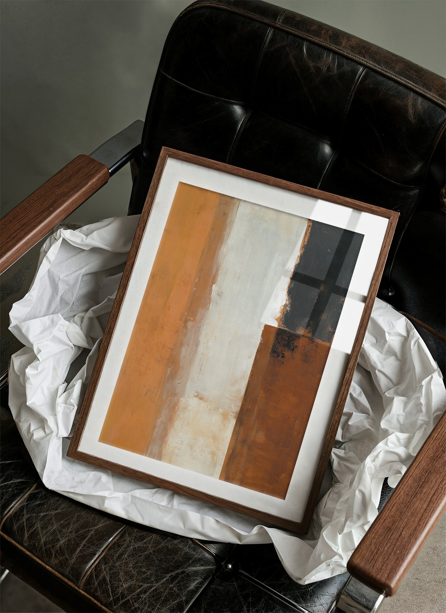 Sunlit Bar Cart Meets Urban Canvas