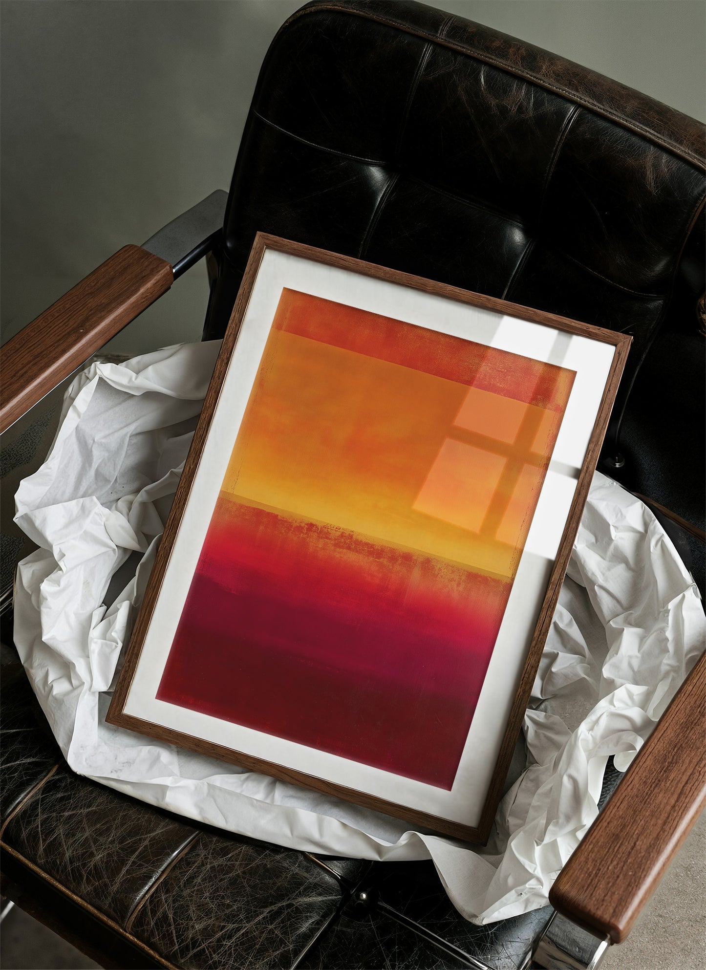 Sunset Colors Blend Their Stories