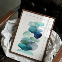 Ocean Stones Float Through Morning