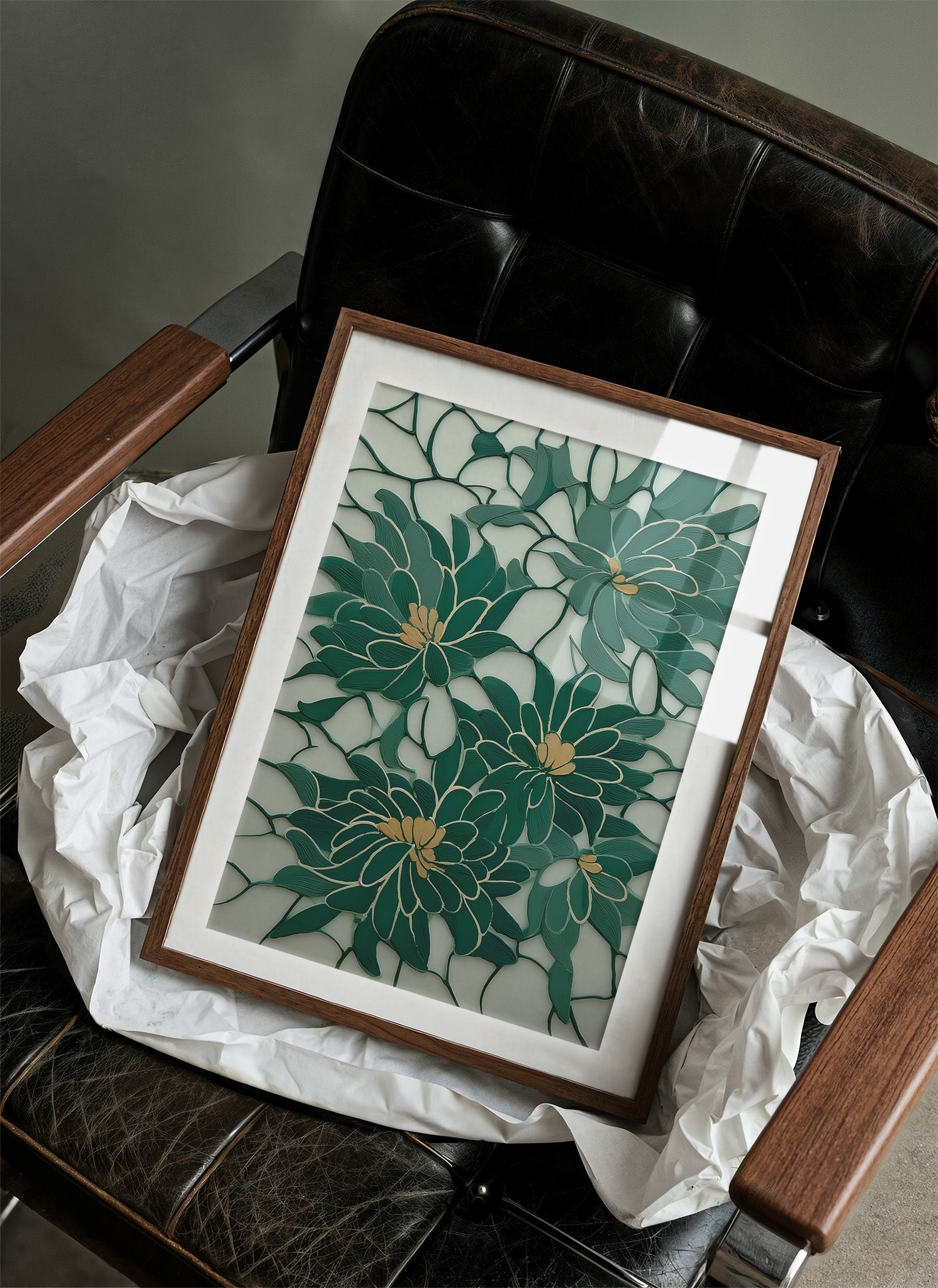 Jade Petals Dance In Morning Light