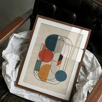 Circles Dance In Modern Lines