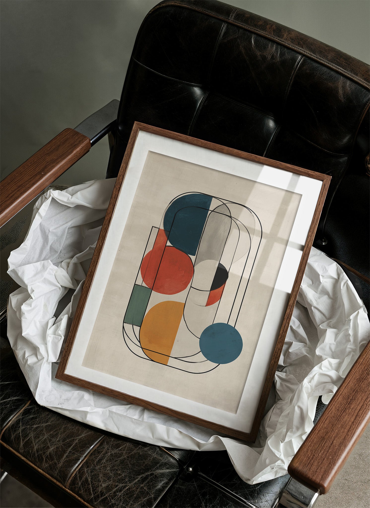 Circles Dance In Modern Lines