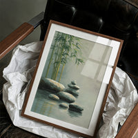 Bamboo Bends Near Silent Waters