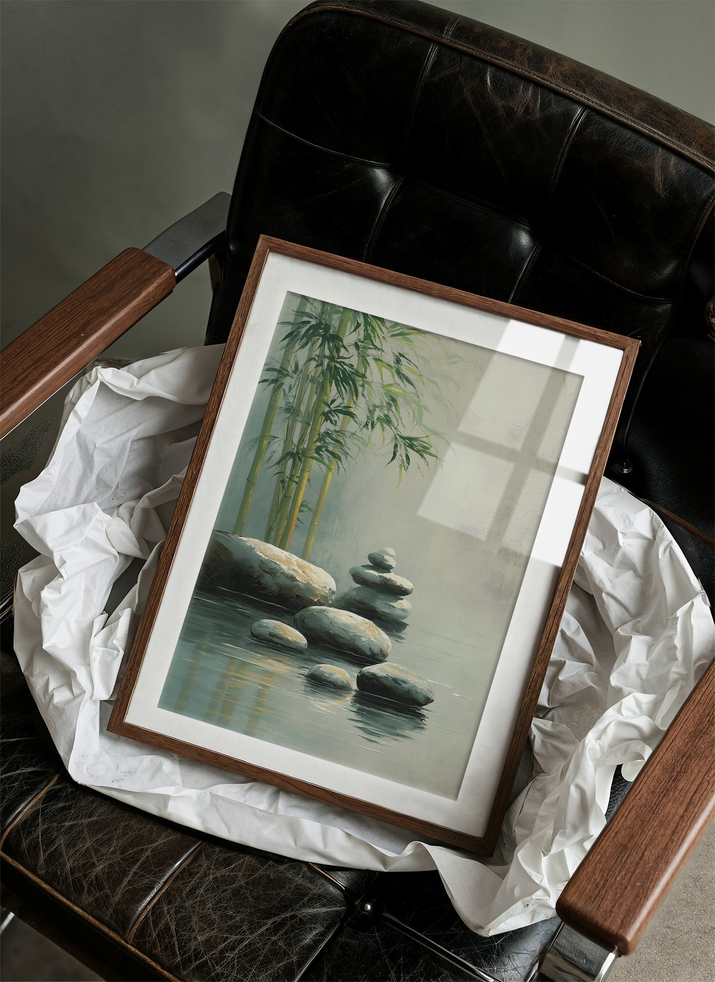 Bamboo Bends Near Silent Waters