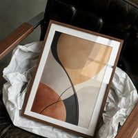 Curves Dance In Terracotta Light