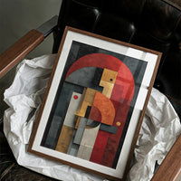 Geometric Rhythms In Rust And Steel