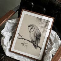 Twilight Perch In Gentle Gray