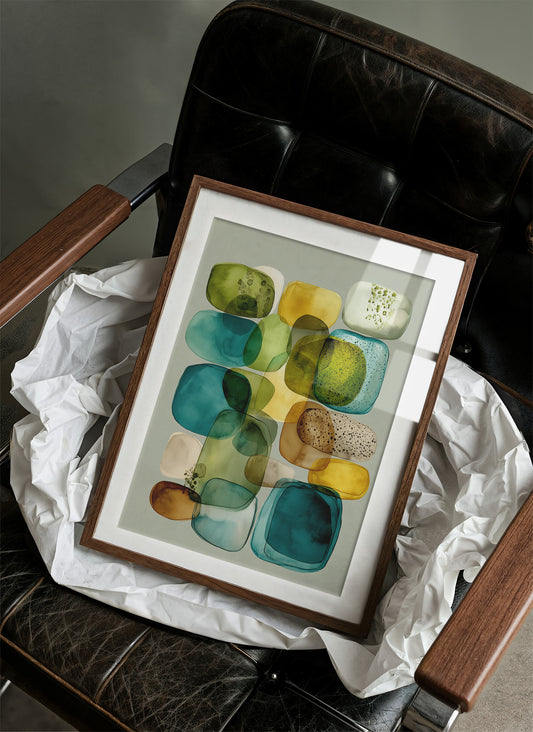 Sea Glass Dances In Summer Light